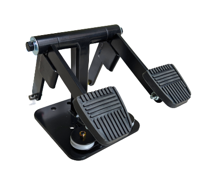 Tronica Dual Pedal Control Kit with Rear View Mirror; Clutch & Brake 