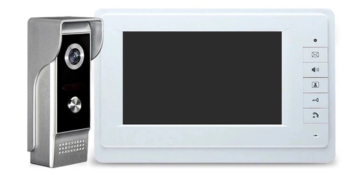 [Home & Business] Tronica Handsfree Color Villa Video Door Phone Kit